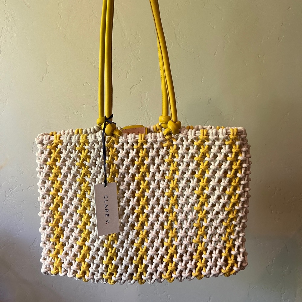 Clare V Woven Bag